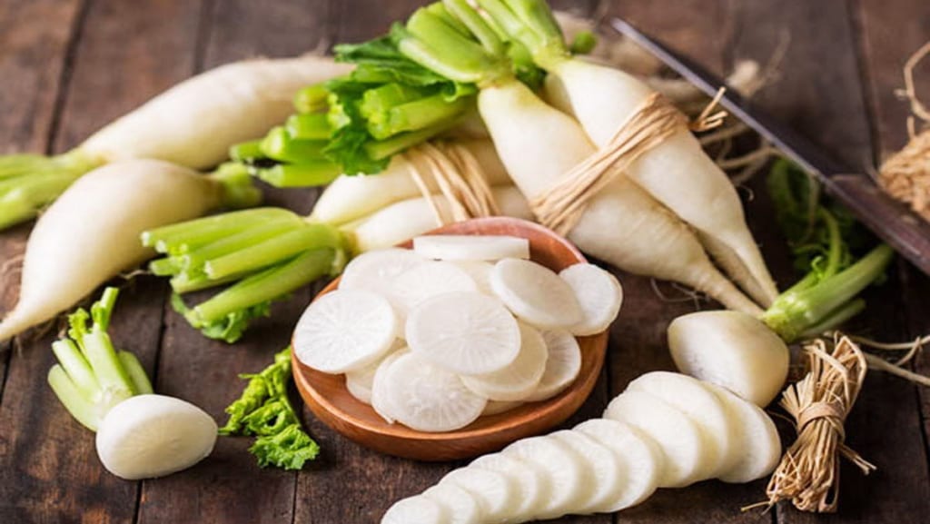 Củ cải trắng mang nhiều ý nghĩa tích cực cho sức khỏe
